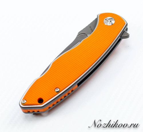 Складной нож Bestech Knives Factor Equipment Hardened Orange фото 9