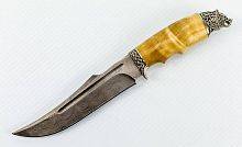 Военный нож  Авторский Нож из Дамаска №15
