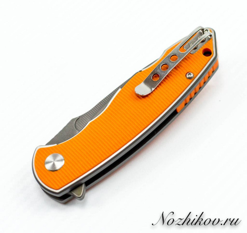 Складной нож Bestech Knives Factor Equipment Hardened Orange фото 11