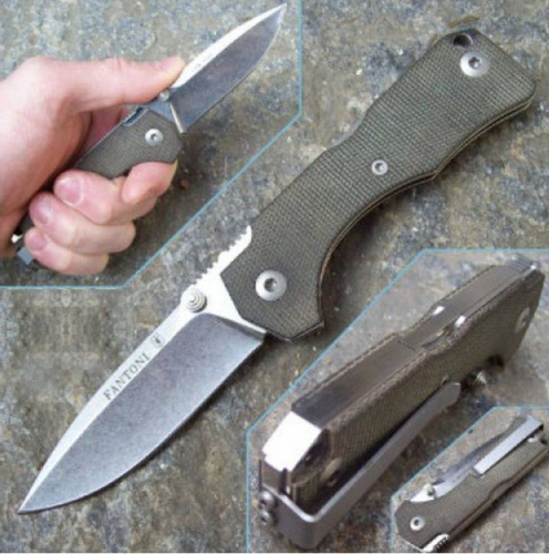 Складной нож Fantoni Hide Folder фото 14