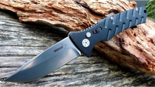 491 Boker Полуавтоматический складной ножPlus Strike Spearpoint фото 7